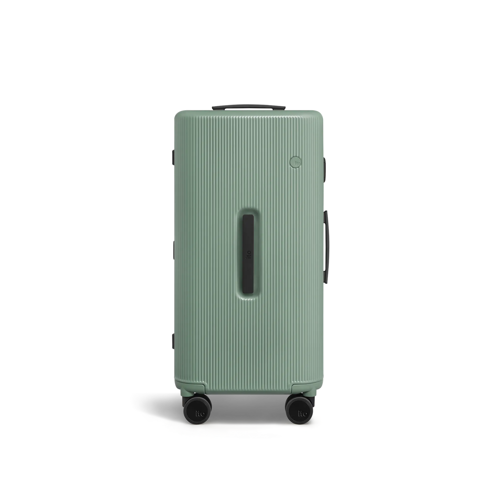 PISTACHIO striped trunk Check-In Medium Luggage