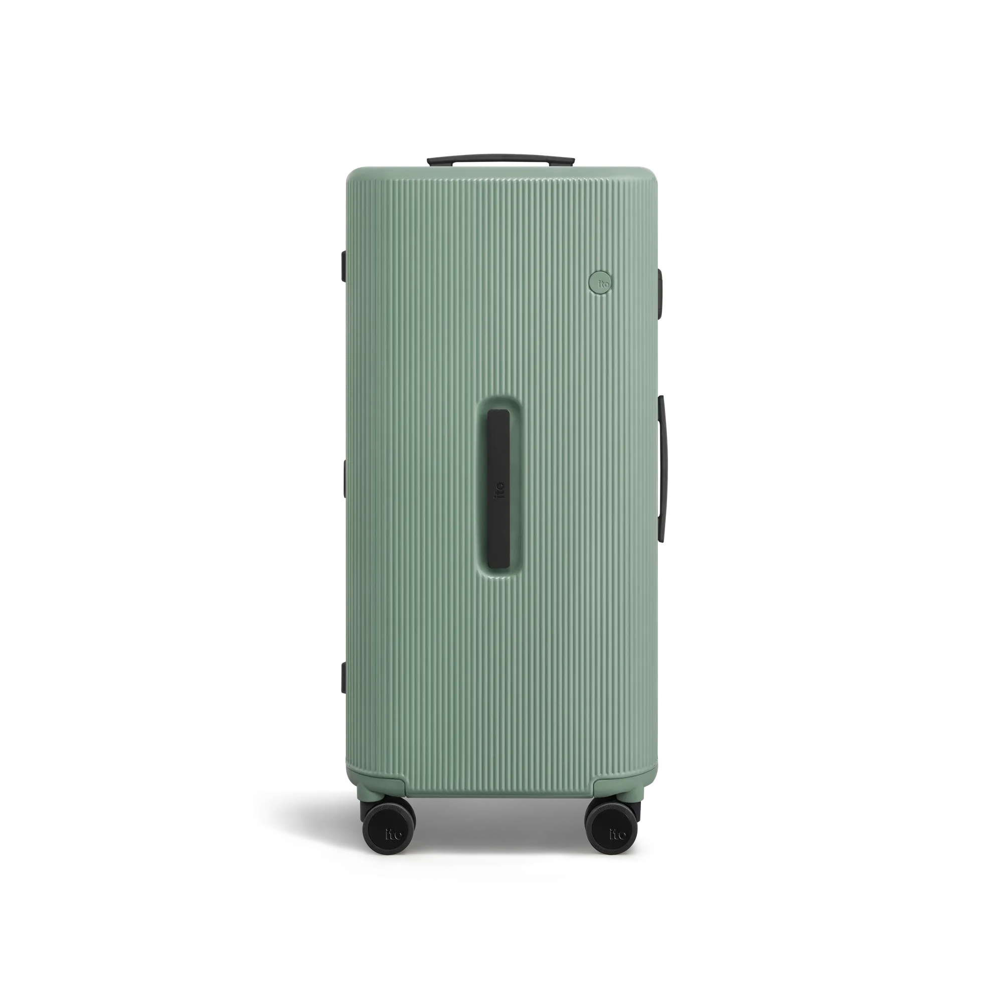 PISTACHIO striped trunk Check-In Large Luggage