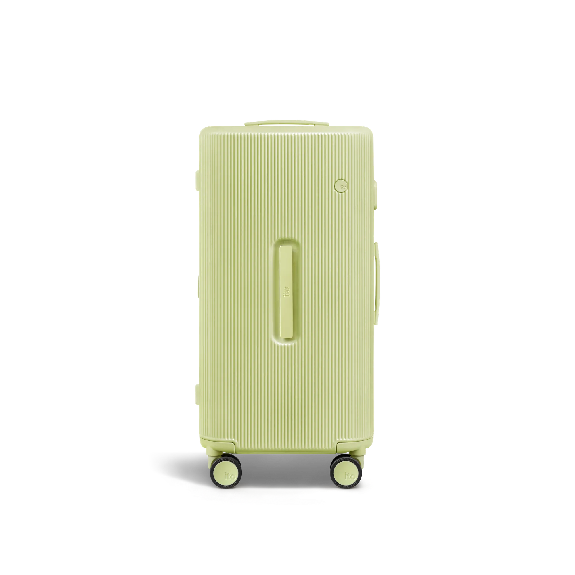 PISTACHIO 2 striped trunk Check-In Medium Luggage 26SS Limited Edition